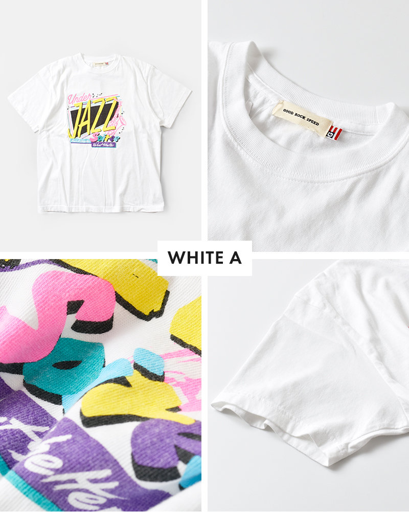 GOOD ROCK SPEED(グッドロックスピード)コットンロゴプリントTシャツ25org104w-5w-6w-7w