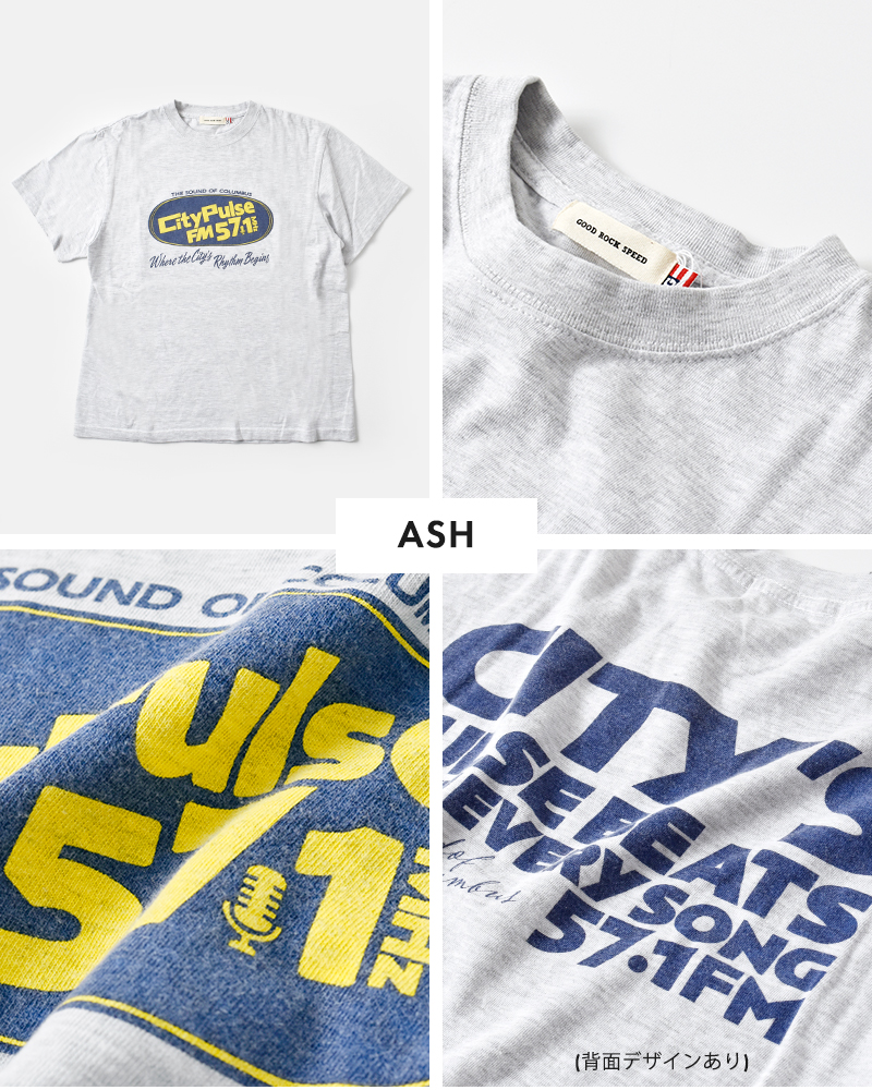 GOOD ROCK SPEED(グッドロックスピード)コットンロゴプリントTシャツ25org104w-5w-6w-7w