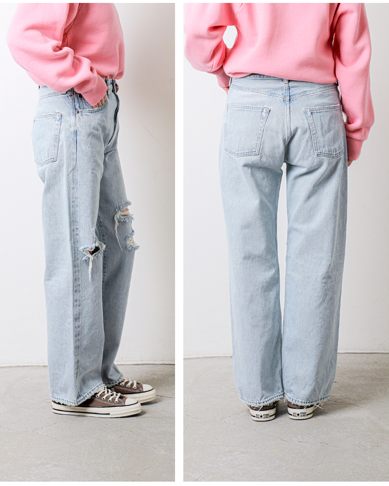 Shinzone(シンゾーン)ニューヨーカーダメージデニムパンツ“NEWYORKERDENIMPANTS/DAMAGED”25smspa06