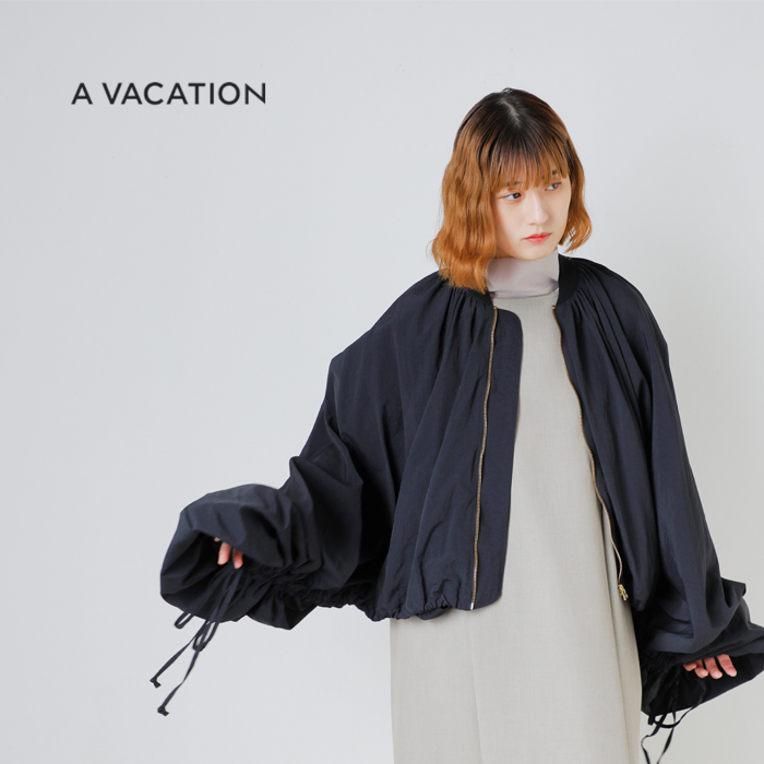 A VACATION(ア ヴァケーション)ギャザーブルゾン“AVCGatherBLZ”25ss-a516