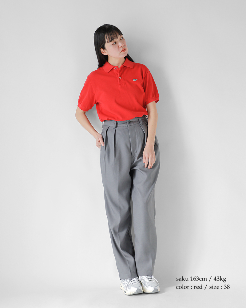 SCYE BASICS(サイベーシックス)コットンピケポロシャツ“CottonPiquePoloShirt”5225-21717