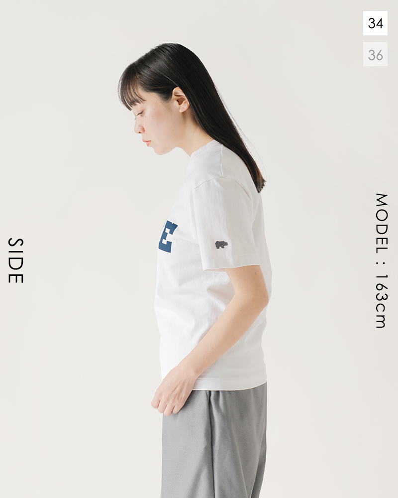 SCYE BASICS(サイベーシックス)コットンロゴTシャツ“30/2CottonJerseyLogoT-Shirt”5725-21700-1