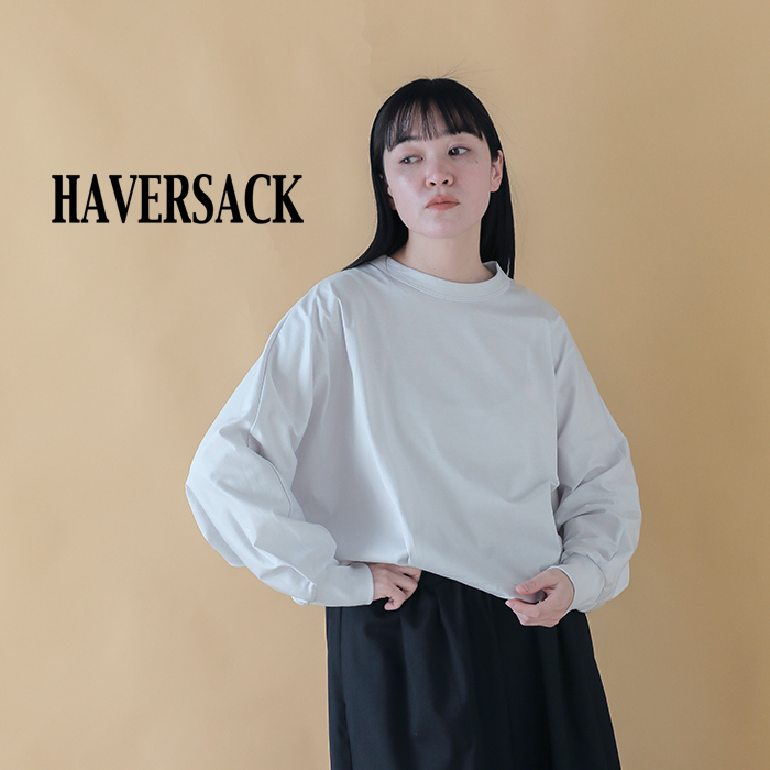 HAVERSACK(ハバーサック)コットンドルマンスリーブプルオーバー612522