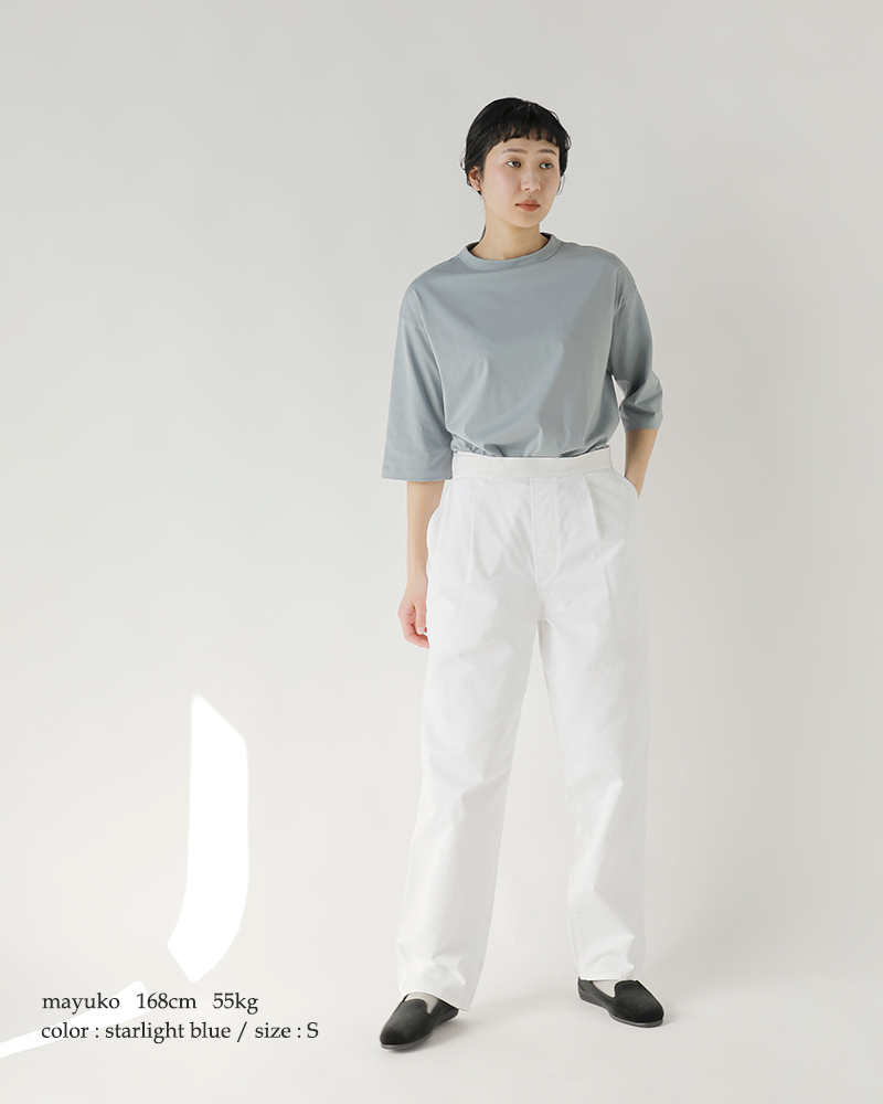 透け防止】 スキッパー 半袖 形態安定 レディースシャツ(S