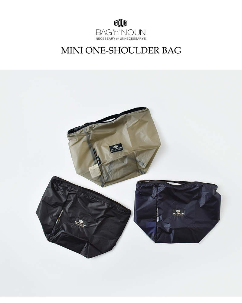BAG’n’NOUN(バッグンナウン)ナイロンミニワンショルダーバッグ“OSMINI/LITE”70021044