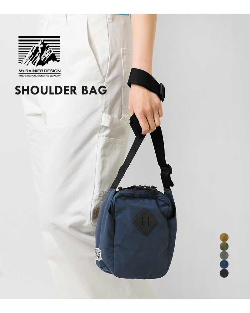MT.RAINIER DESIGN(マウントレイニアデザイン)コットンナイロンショルダーバッグ7126