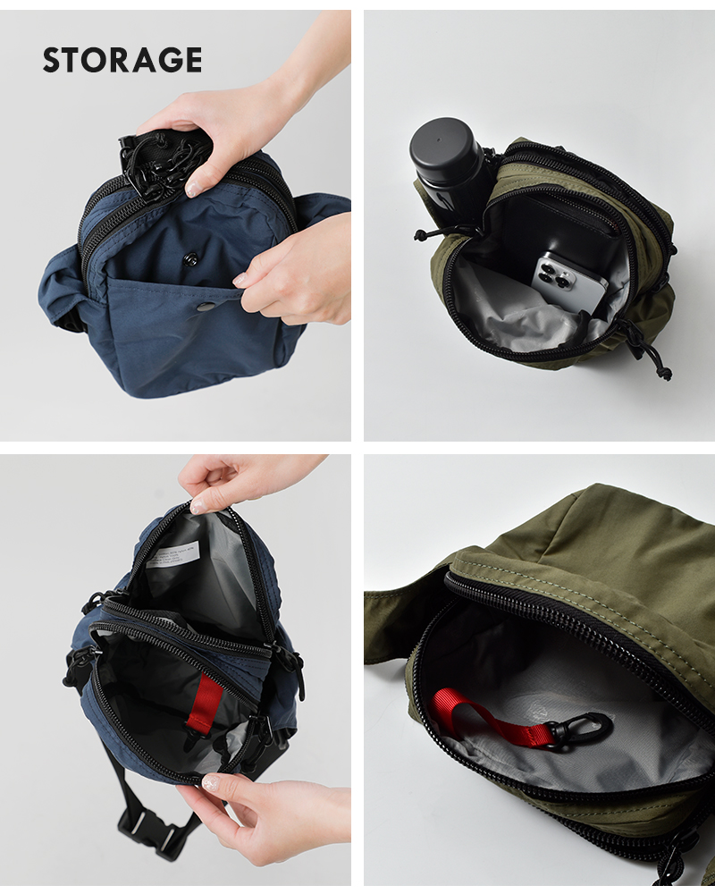 MT.RAINIER DESIGN(マウントレイニアデザイン)コットンナイロンショルダーバッグ7126