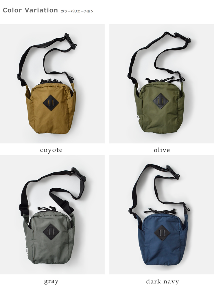 MT.RAINIER DESIGN(マウントレイニアデザイン)コットンナイロンショルダーバッグ7126