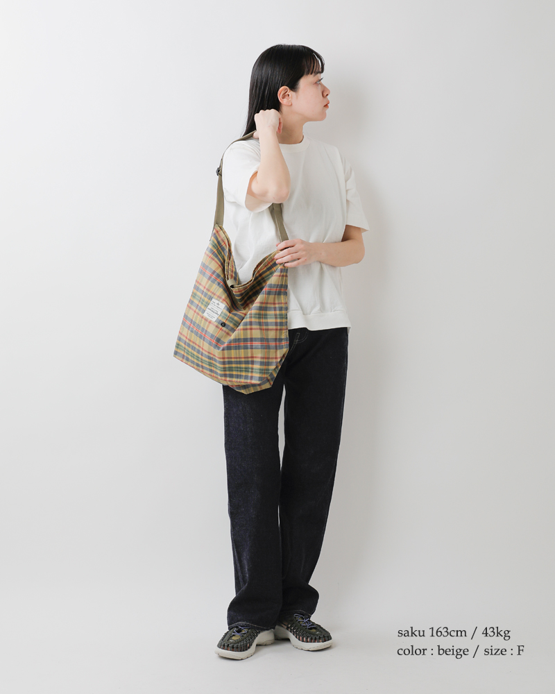 NIGEL CABOURN(ナイジェルケーボン)ラミーマルチチェックバッグ8050-00-61024