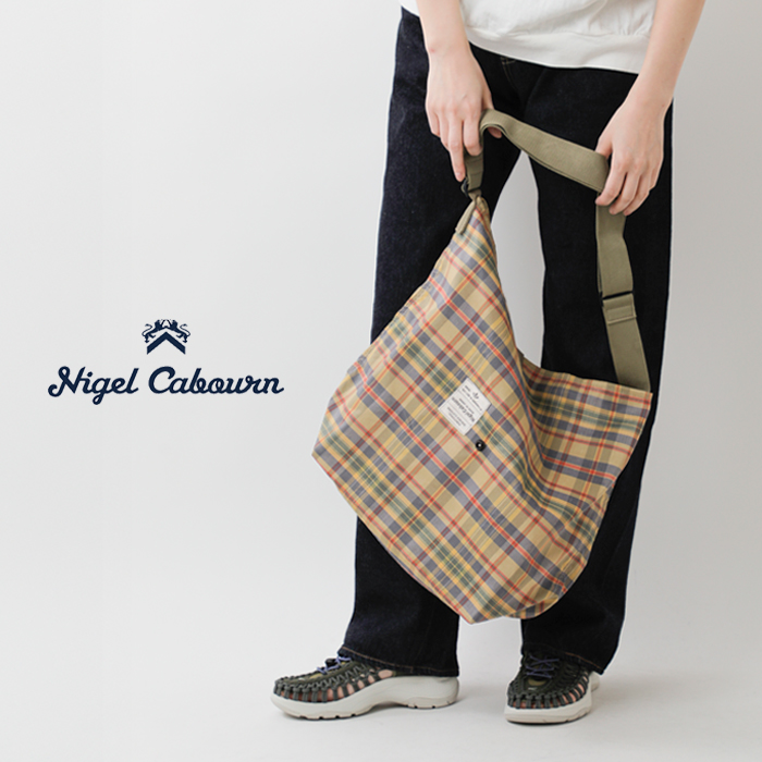 NIGEL CABOURN(ナイジェルケーボン)ラミーマルチチェックバッグ8050-00-61024