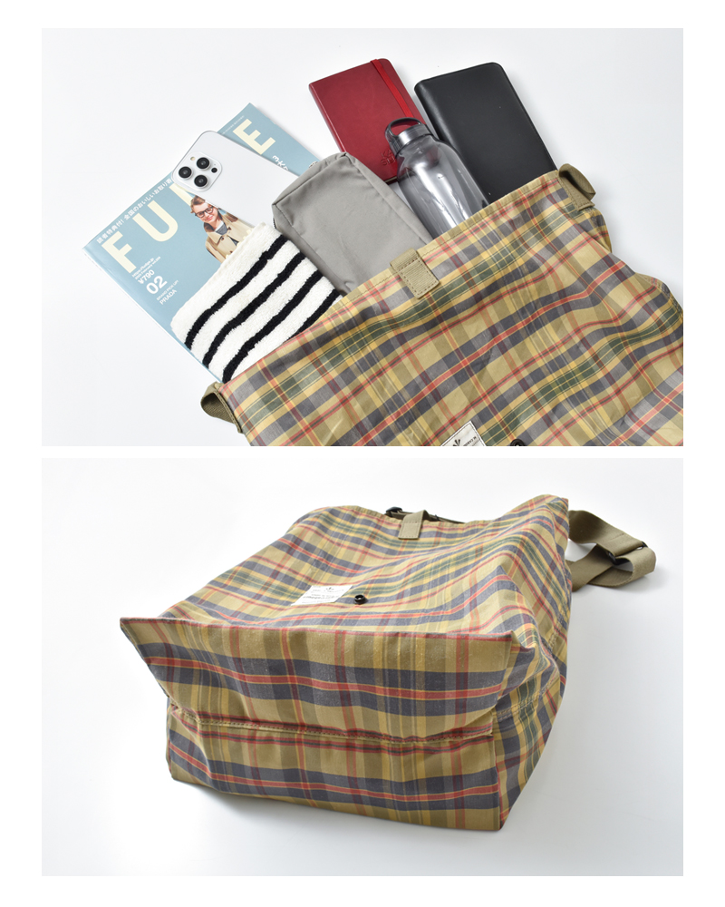 NIGEL CABOURN(ナイジェルケーボン)ラミーマルチチェックバッグ8050-00-61024