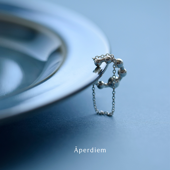 Aperdiem(アペルディエム)ノイズアークイヤーカフ“NoiseArcEarCuffSV”片耳用81523084