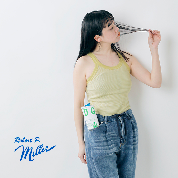 MILLER(ミラー)コットンパネルリブアスレチックタンクトップ831c