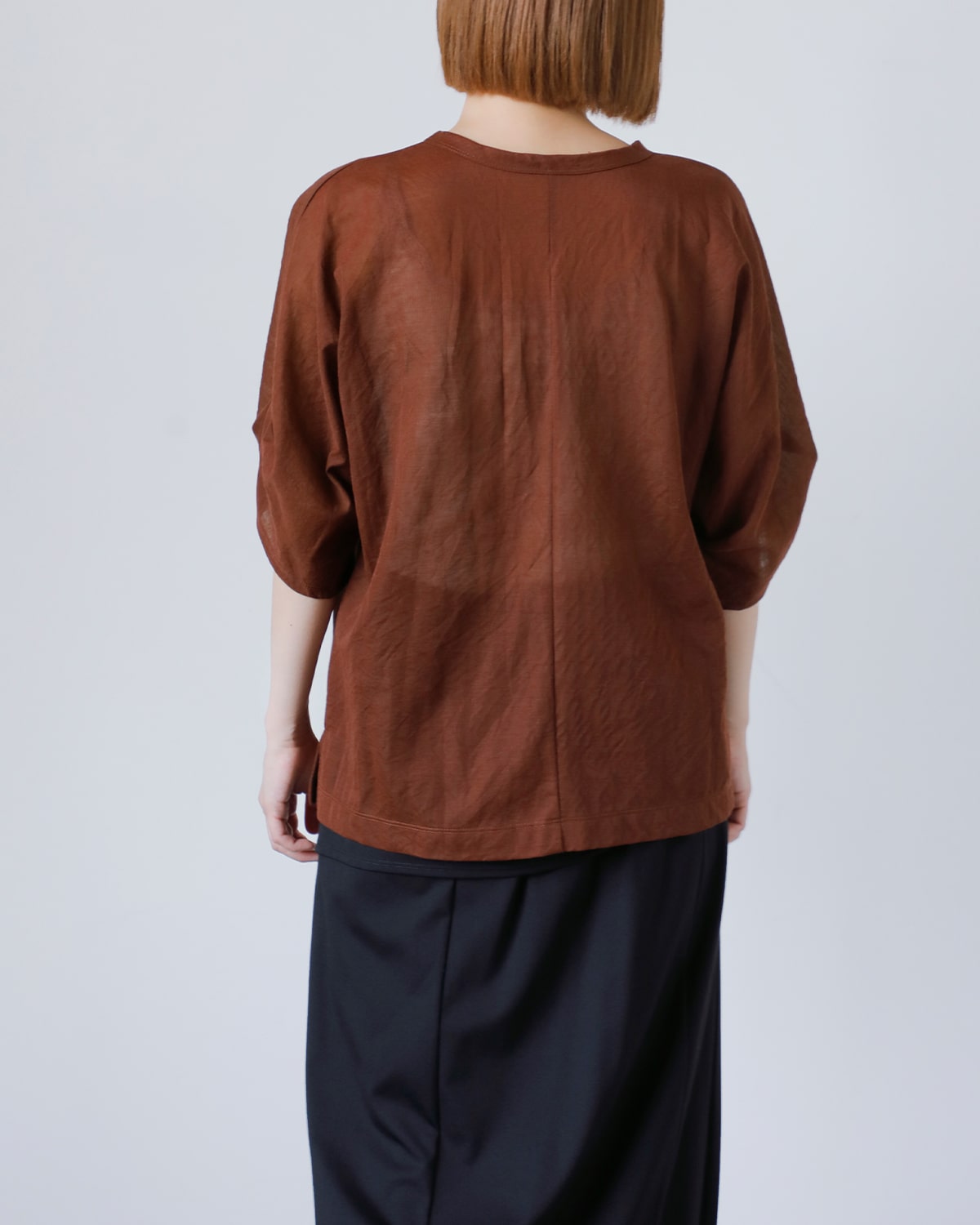 CHIGNON　シニヨン　シア―カットTブラウス　8752-177YE 楽天市場】【30%OFF】CHIGNON シニヨン シアー カットT ブラウス