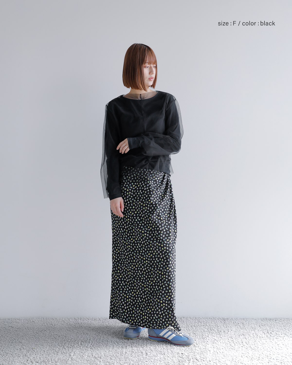MANOF(マノフ)チュールドッキングカットプルオーバー88105-1022