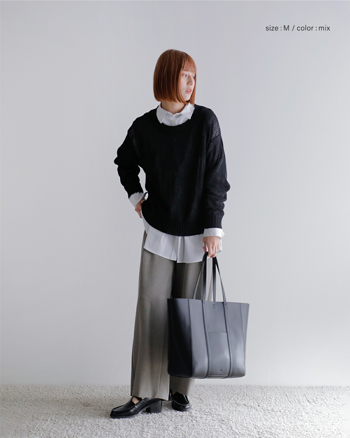 MANOF(マノフ)ダブルカフリンクスシャツ88122-4012