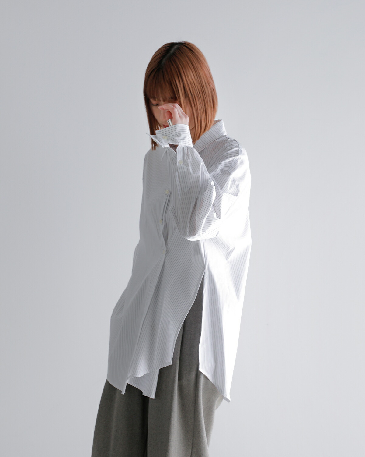 MANOF(マノフ)ダブルカフリンクスシャツ88122-4012