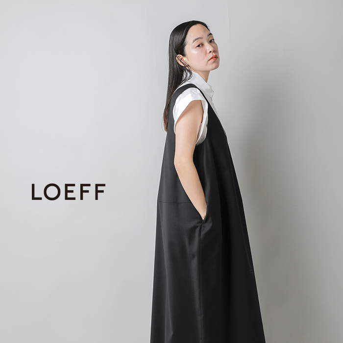 LOEFF(ロエフ)ウールトロバルーンサマードレス8826-299-0123