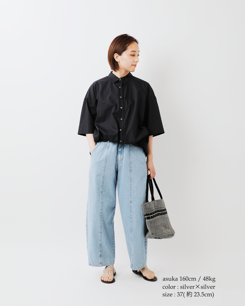 NICOLAS LAINAS(ニコラスライナス)aranciato別注リングベルトフラットトングサンダル8g-t