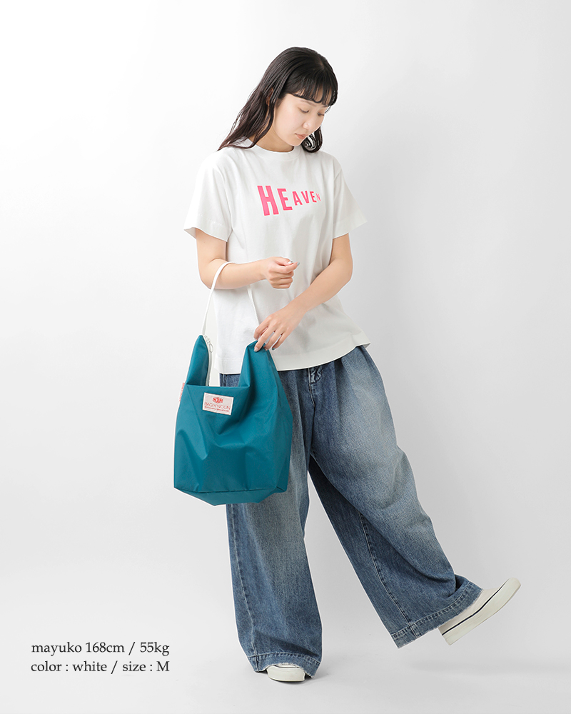 BAG’n’NOUN(バッグンナウン)コットンプリント半袖Tシャツ“HEAVEN-T”90012113