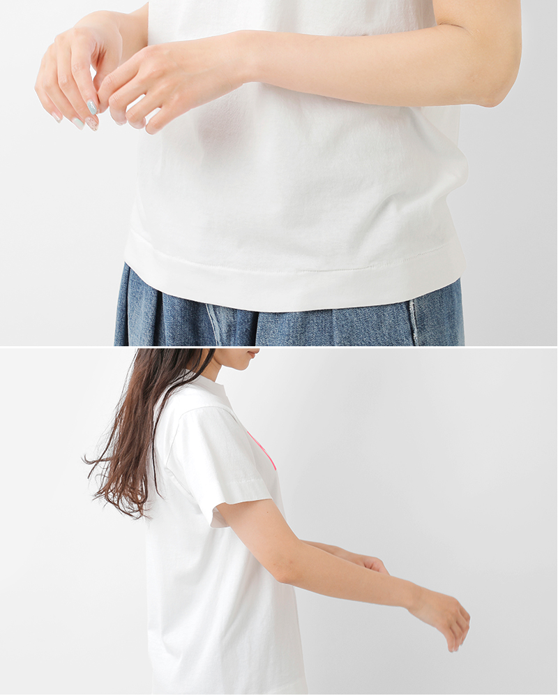 BAG’n’NOUN(バッグンナウン)コットンプリント半袖Tシャツ“HEAVEN-T”90012113