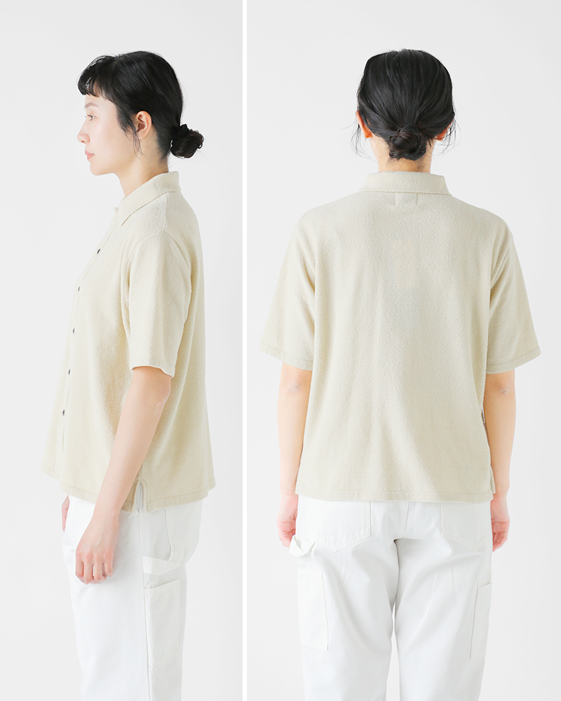 Yonetomi NEW BASIC(ヨネトミ ニューベーシック)サーファーモールニットシャツ95-252-029