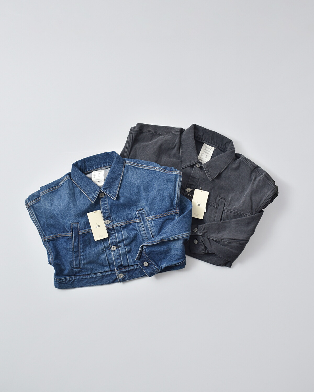 KURO(クロ)ショートデニムジャケット“POWERSHOULDERSHORTDENIMJACKET”964105