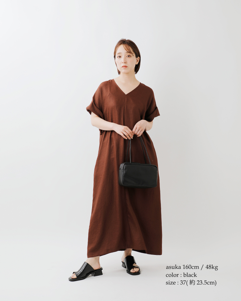 50%OFF】ALL BLACK オールブラック アシンメトリー フラット