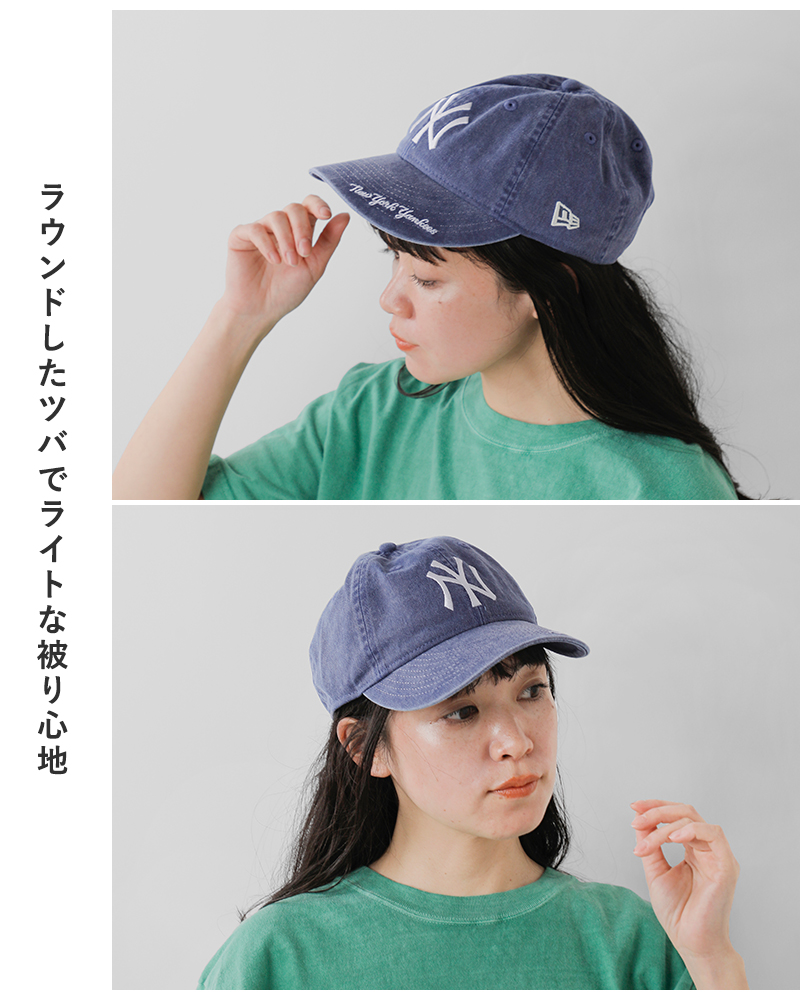 NEW ERA ニューエラ 9THIRTY アシッドウォッシュ MLB バイザー