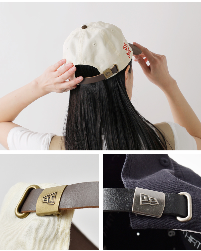 NEW ERA ニューエラ 9THIRTY THE MET レザー ストラップ