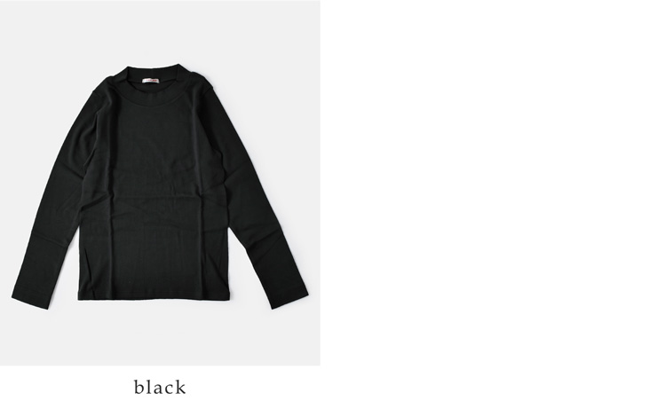 a mon gout(アモング)コットンシュクレフライスクルーネック長袖プルオーバーam-3206