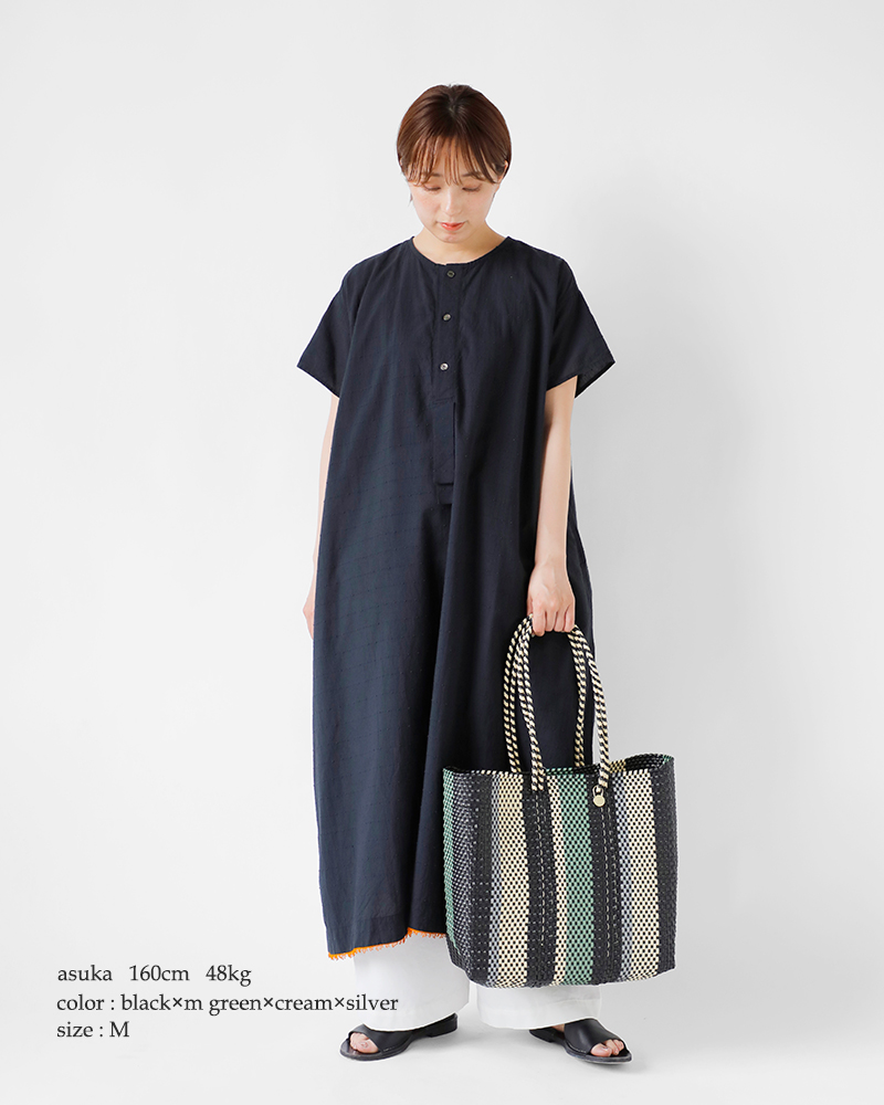 クーポン対象】Letra レトラ メルカドバッグ Mサイズ “GINGAM