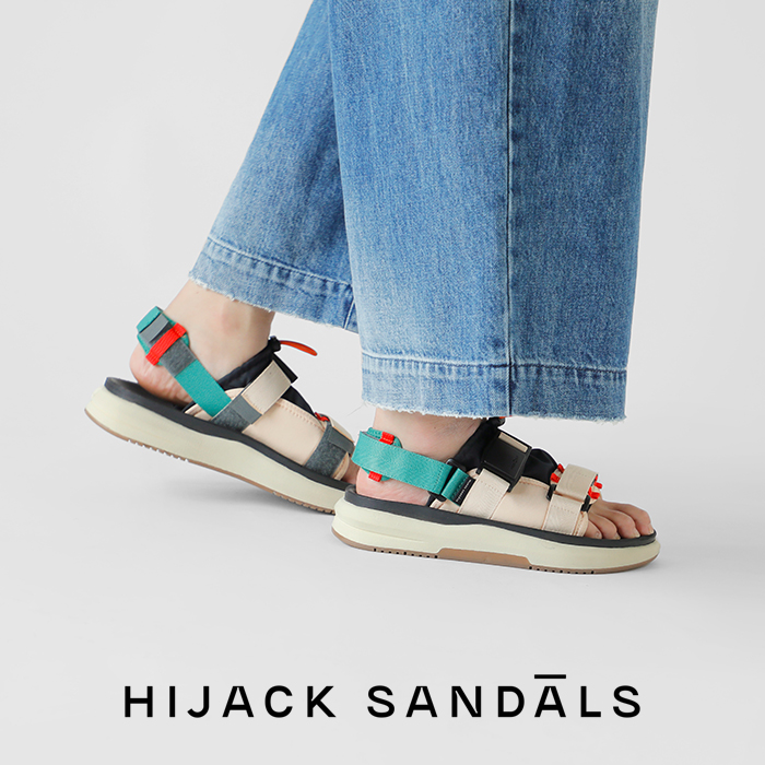 HIJACK SANDALS(ハイジャックサンダル)パラコードストッパーナイロンアッパースポーツサンダル“ARGO”argo