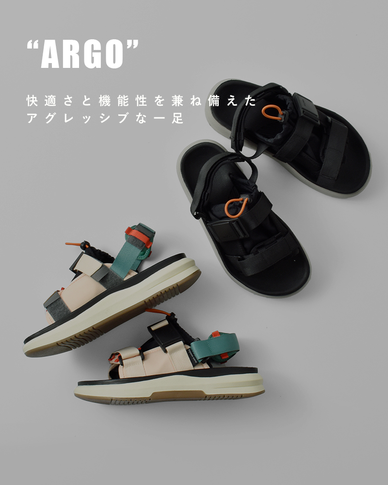 HIJACK SANDALS(ハイジャックサンダル)パラコードストッパーナイロンアッパースポーツサンダル“ARGO”argo
