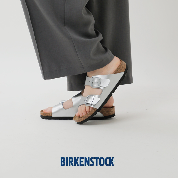 BIRKENSTOCK(ビルケンシュトック)アリゾナビルコフローメタリックナローサンダル“Arizona”arizona-bf-same2