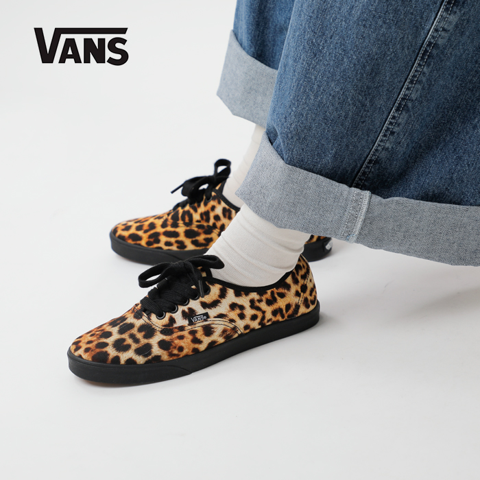 Vans(ヴァンズ)オーセンティックロープロレオパードスニーカー“AuthenticLowpro”authentic-lp