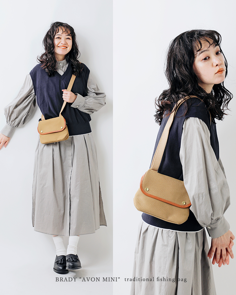 Brady(ブレディ)ツイルショルダーミニバッグ“AVONMINI”avon-mini-bag