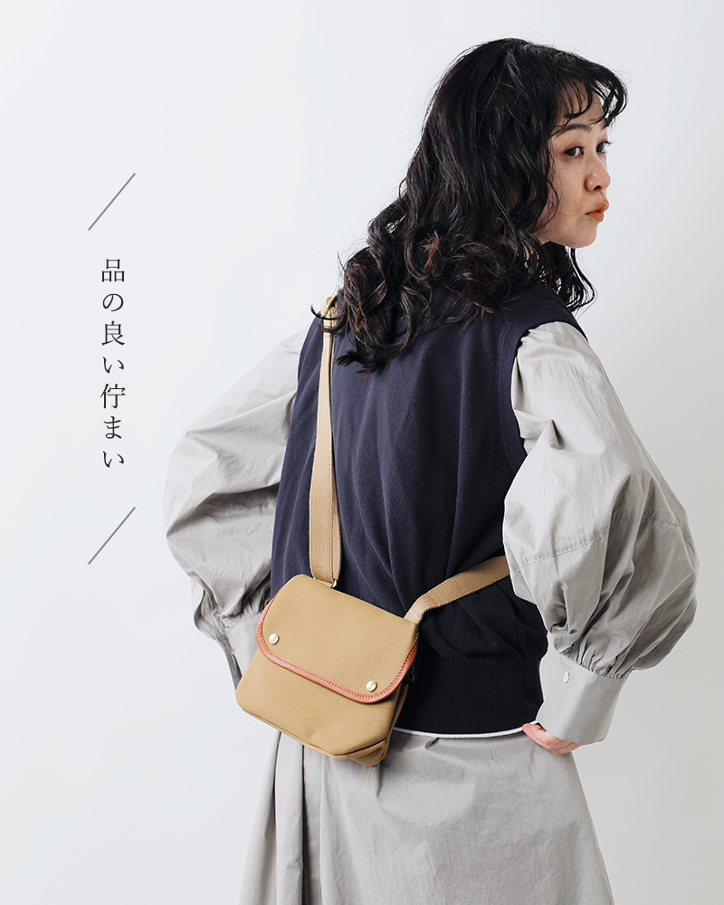 Brady(ブレディ)ツイルショルダーミニバッグ“AVONMINI”avon-mini-bag