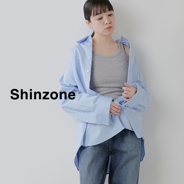 Shinzone(シンゾーン)コットンリブタンクトップ“TANKTOP”b00mscu05