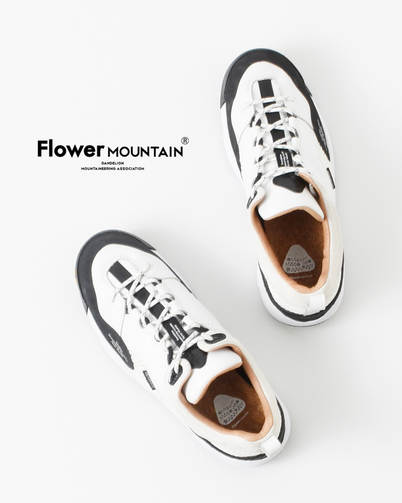 Flower MOUNTAIN(フラワーマウンテン)バックカントリーピッグレザーコーデュラナイロントレッキングスニーカー“BACKCOUNTRY”backcountry