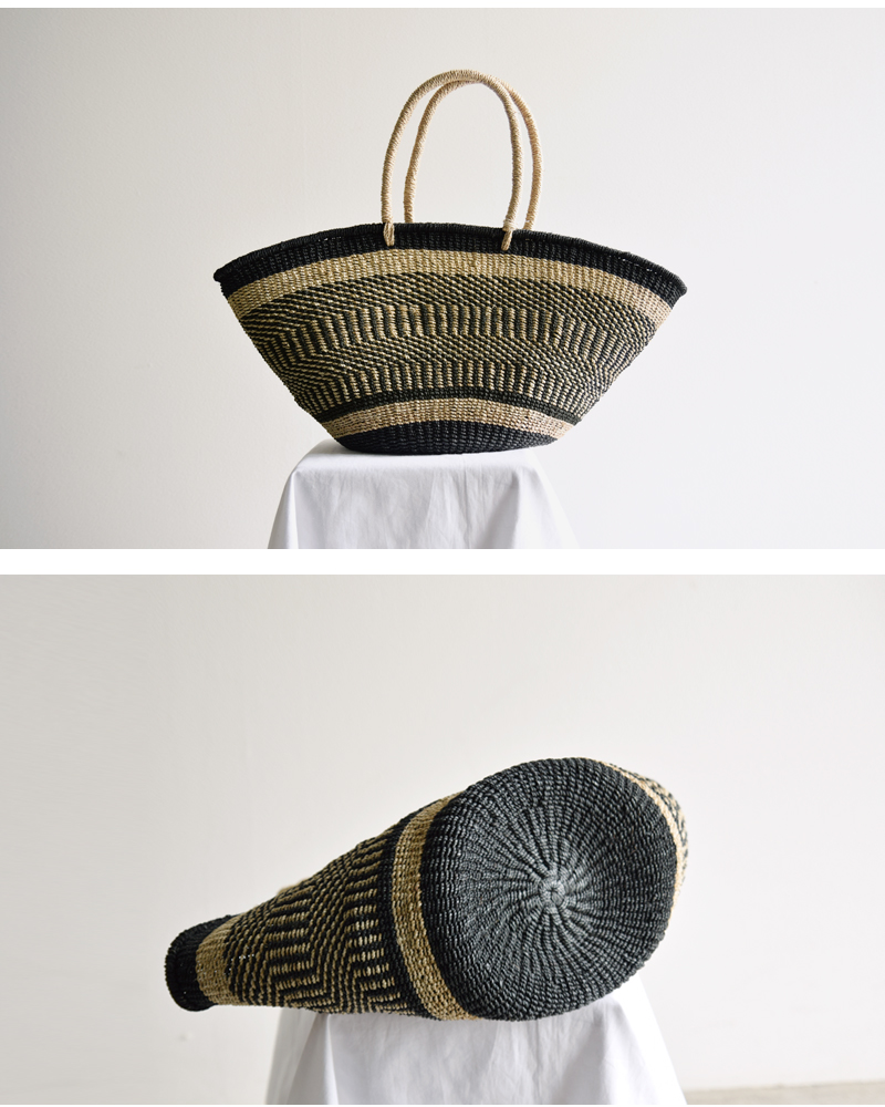 The Bagmati アバカトートバッグ　かごバッグ　新品 The Bagmati｜アバカ トート カゴ バッグ bbk25-ss16-fn - Piu