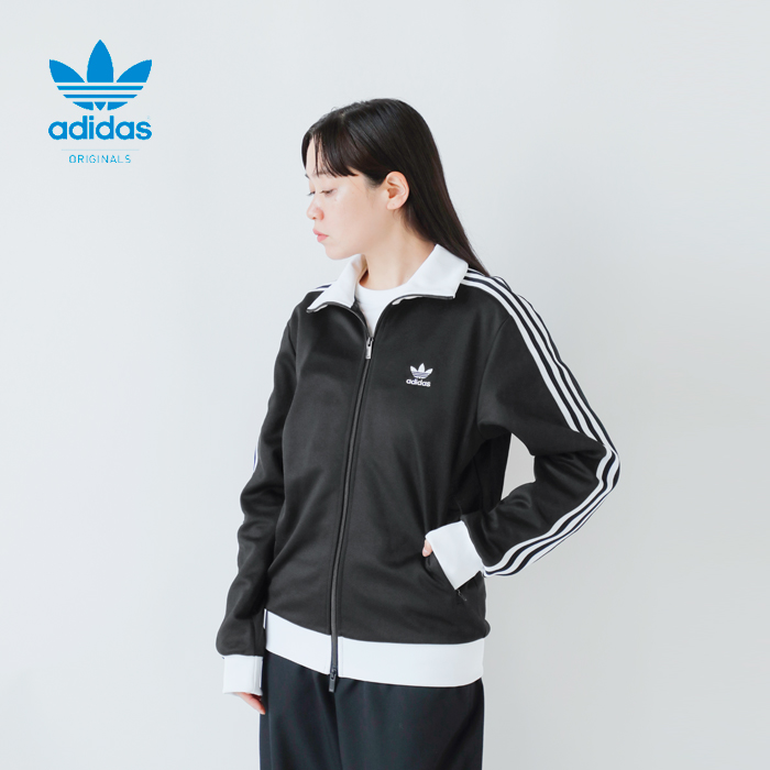 adidas BECKENBAUER TRACKTOP BLACK/ENEINK（アディダス