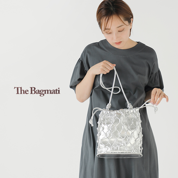 The Bagmati(バグマティ)シープレザー巾着バッグbh-mdb-s