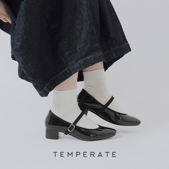 TEMPERATE(テンパレイト)レインストラップパンプス“CANNON”cannon