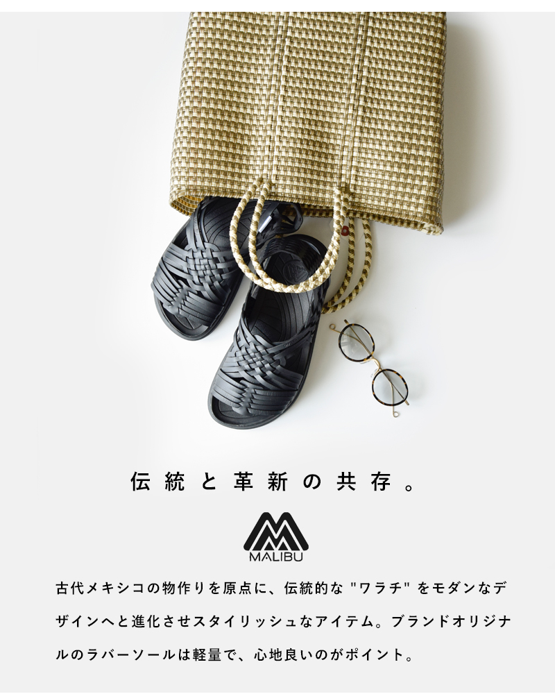 MALIBU SANDALS(マリブサンダルズ)ヴィーガンレザー メッシュ サンダル“CANYON” canyon-13000