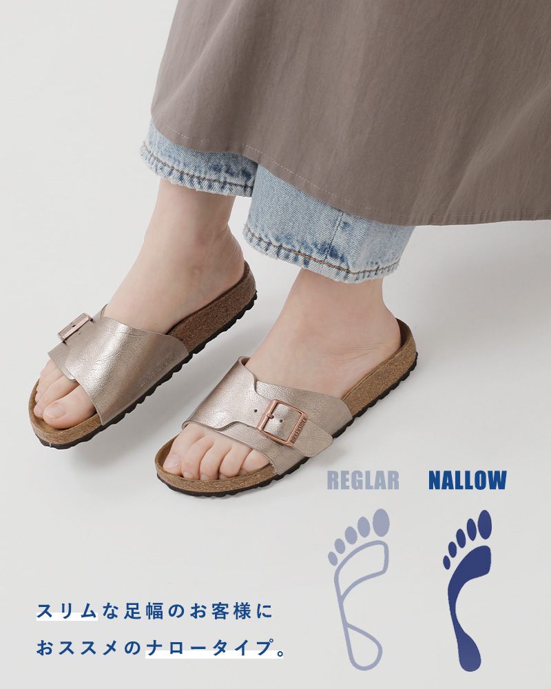 BIRKENSTOCK(ビルケンシュトック)ビルコフローシングルベルトフラットサンダル“CATALINA”catalina