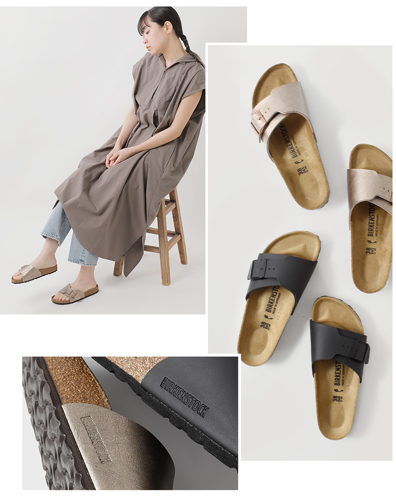 BIRKENSTOCK(ビルケンシュトック)ビルコフローシングルベルトフラットサンダル“CATALINA”catalina