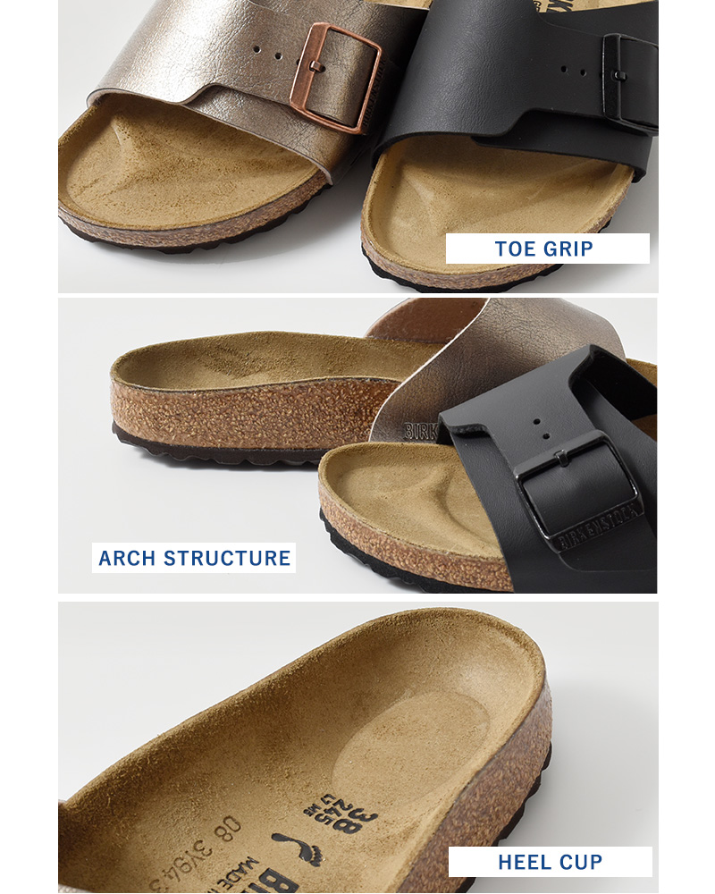 BIRKENSTOCK(ビルケンシュトック)ビルコフローシングルベルトフラットサンダル“CATALINA”catalina