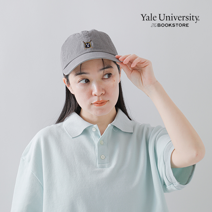 Yale University(イェール ユニバーシティー)YALEGOLFコットンピグメントキャップ