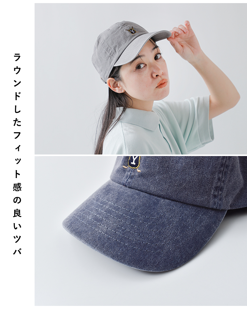 Yale University(イェール ユニバーシティー)YALEGOLFコットンピグメントキャップ